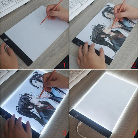 Caderno Led Regulável para Desenho